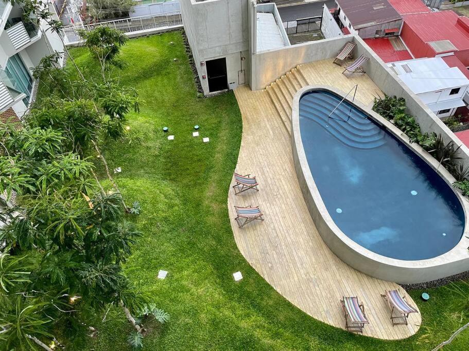 Pool View Apartment With A/C San Jose エクステリア 写真